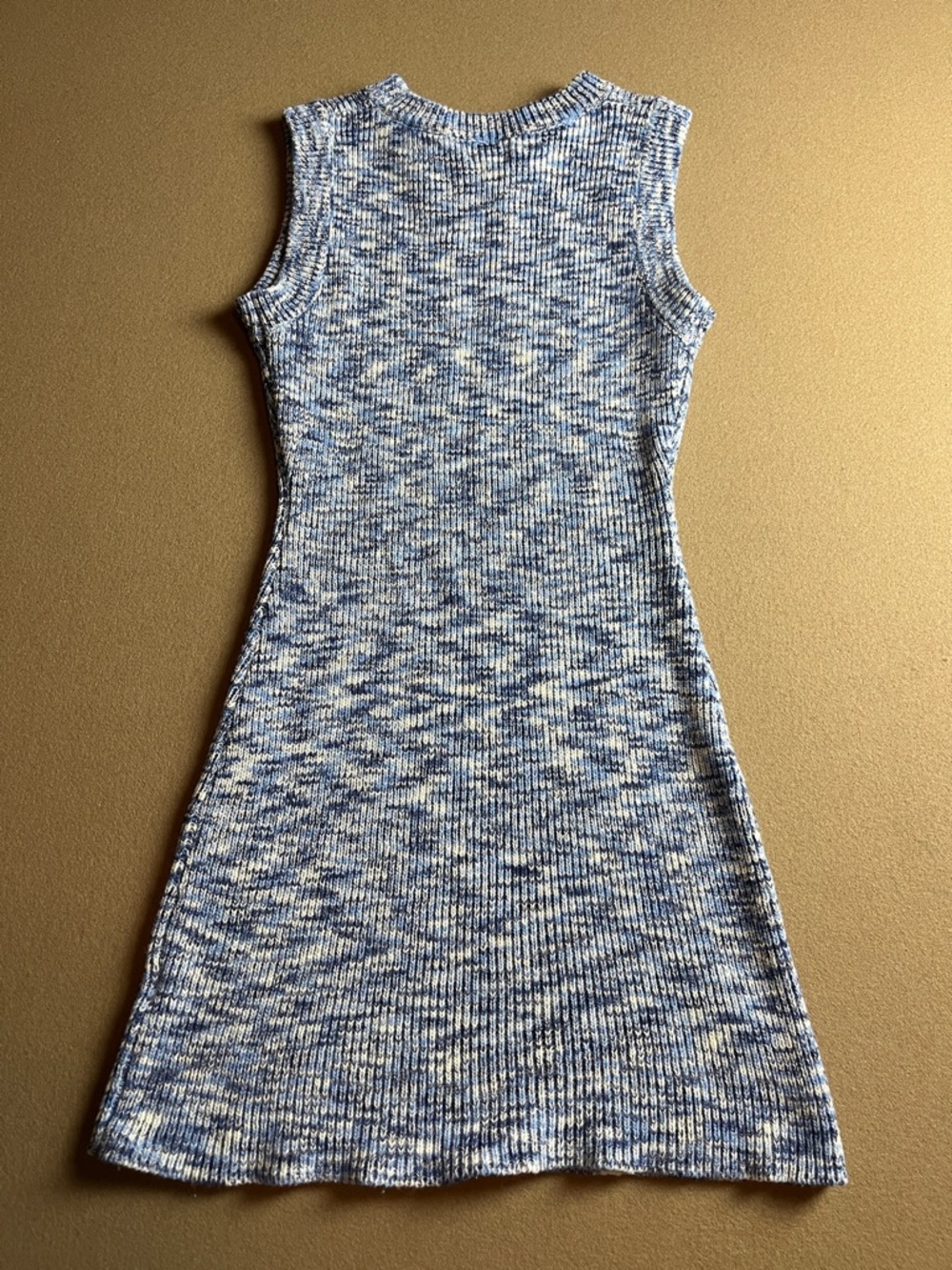 Pink Diamond Knit Mini Dress - S - Picture 4 of 8